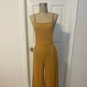 Mustard Yellow Jumpsuit Womens size Small